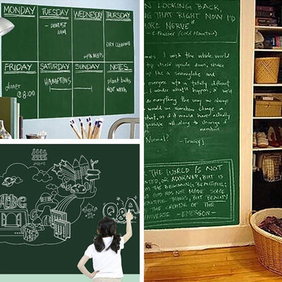 1PC Bulletin Boards Multipurpose Blackboards Removable Wall Sticker Children Chalkboard Paper